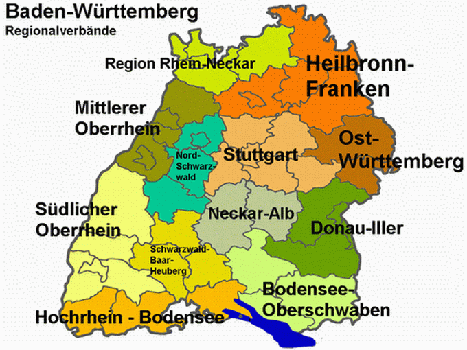 Regionalverbnde Baden-Wrttemberg