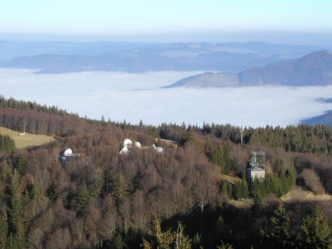 Observatorium Schauinsland im Herbst