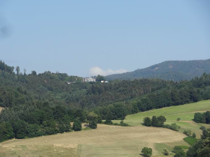 Oberer Heimbachweg: Blick Luisenhhe