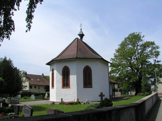 Alte Kirche Obersckingen: Ostansicht