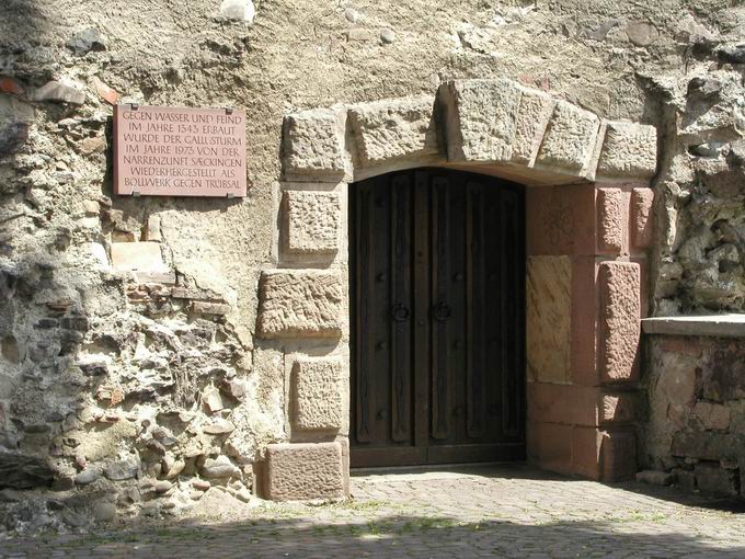Gallusturm Bad Sckingen: Eingang