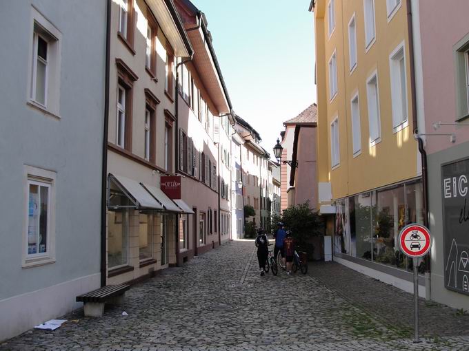 Steinbrckstrae Bad Sckingen: Blick Fischergasse