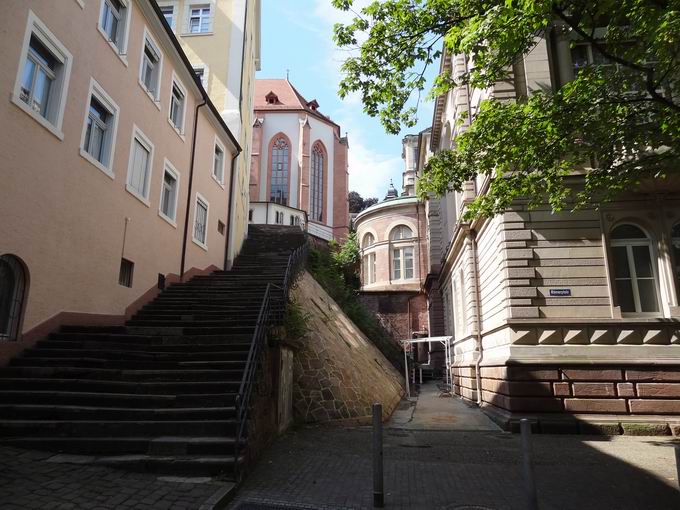 Altstadt Baden-Baden: Kirchenstaffeln