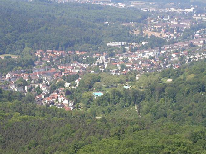 Burg Hohenbaden: Weststadt