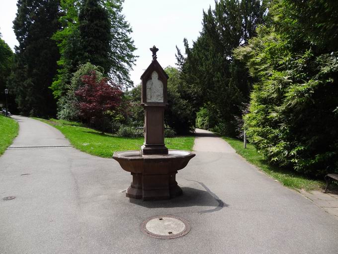 Moses-Brunnen Kurpark Badenweiler