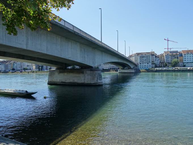 Johanniterbrcke Basel: Nordansicht