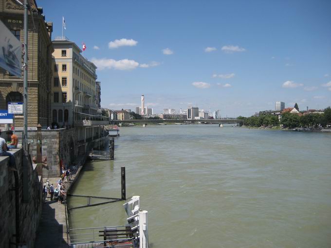 Rhein Johanniterbrcke Basel