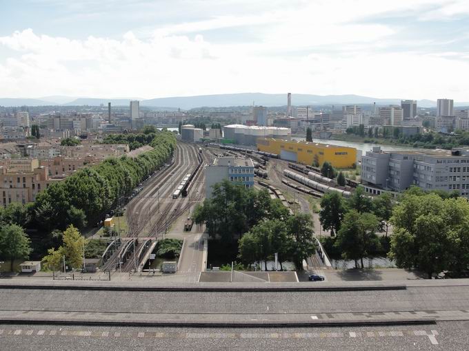 Hafenbahnanlagen Rheinhafen Kleinhningen