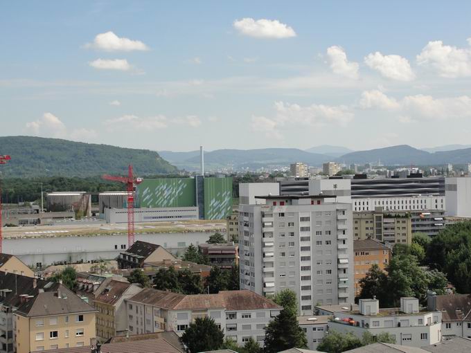 Siloturm Basel: Hornfelsen