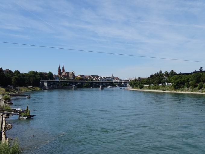 Rhein & Wettsteinbrcke Basel