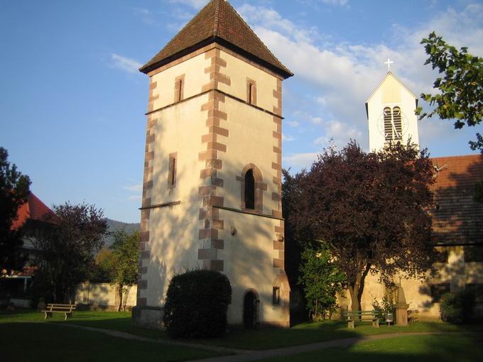 Alter Kirchturm Biberach in Baden