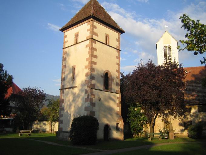 Alter Kirchturm Biberach in Baden