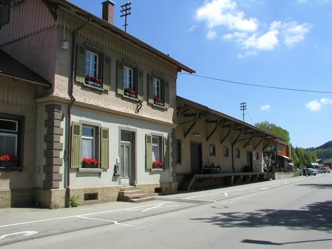 Bahnhof Blumberg-Zollhaus: Gterschuppen