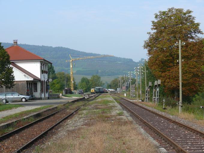 Bahnhof Ftzen: Bahngleise