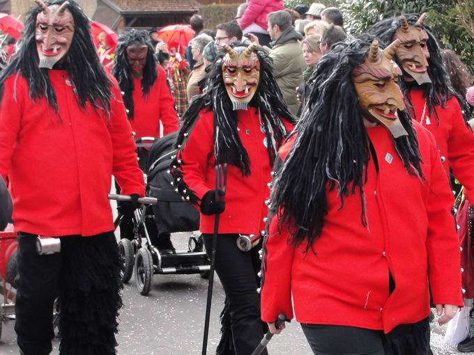 Fasnachtsumzug Marchwaldgeister 2017