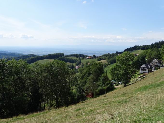 Wanderparkplatz Gerstenhalm: Blick Geiersnest