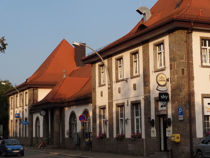 Westansicht Bahnhof Breisach