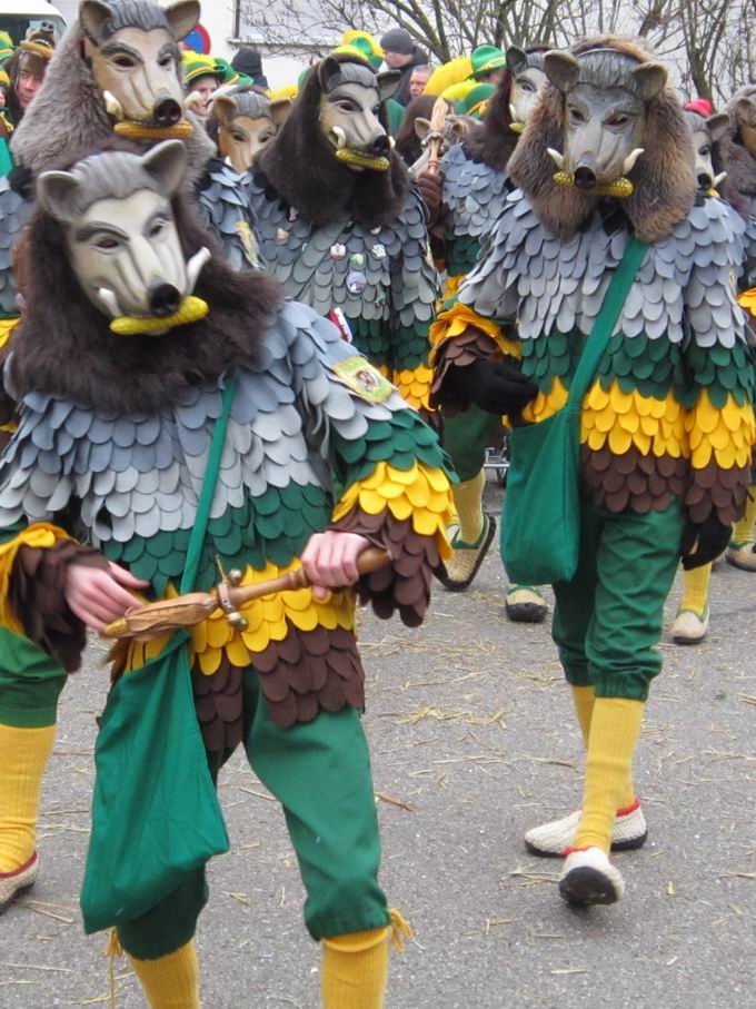 Jubilumsumzug 44 Jahr Narrenzunft Kappel