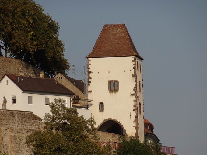 Westansicht Hagenbachturm Breisach