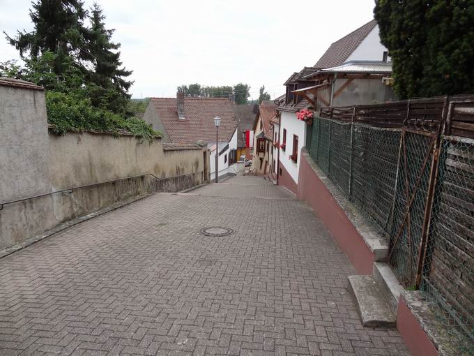 Schnzletreppe: Blick Mnsterbergstrae