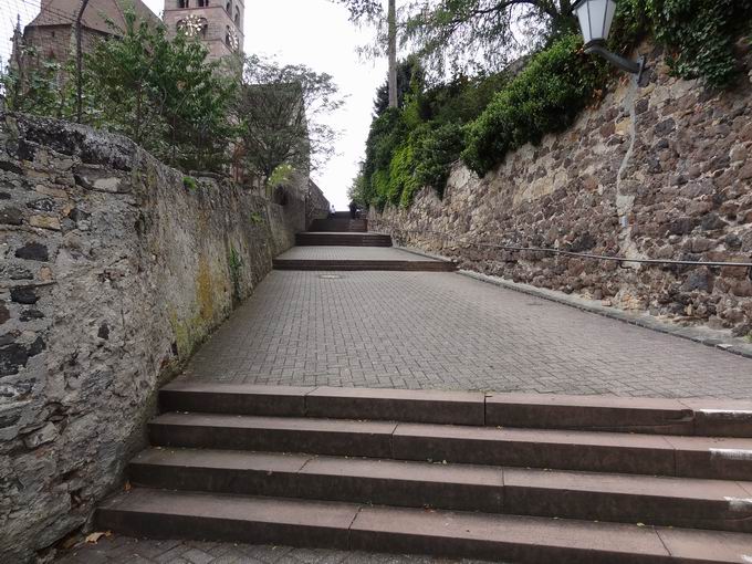 Schnzletreppe: Blick Mnsterplatz