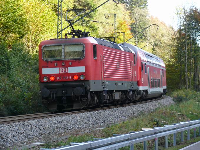 Hllentalbahn vor Kehre Tunnel