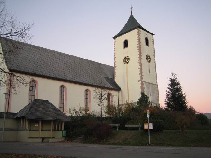 St. Johann Baptist Breitnau: Sdansicht