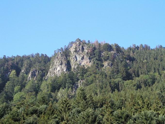 Piketfelsen Hllental Sdansicht