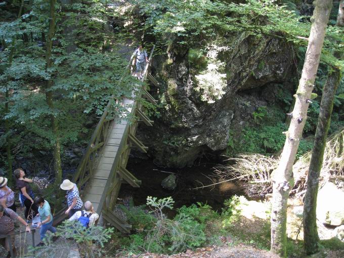 Holzsteg Ravennaschlucht Grojockenmhle