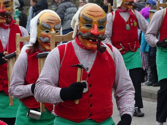 Jubilumsumzug 44 Jahr Narrenzunft Kappel