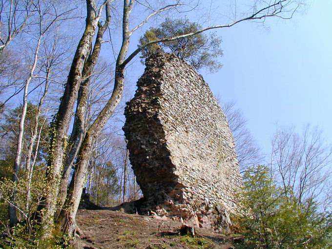 Burg Wiesneck Mauerwerk