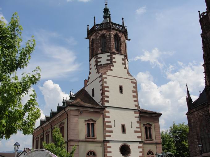 Rathaus Bhl: Alter Kirchturm