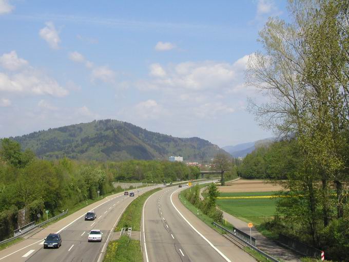 Bundesstrae B294 Im Heidach