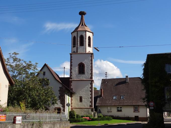 Storchenturm Denzlingen Westansicht