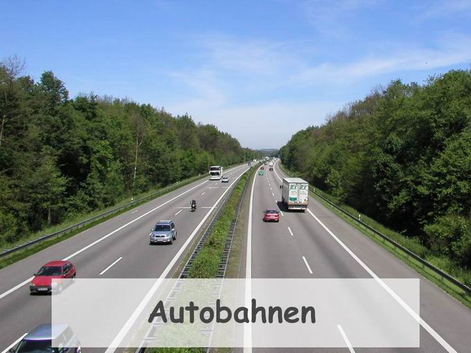 Autobahnen in Deutschland