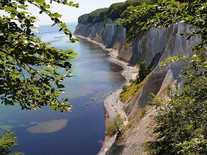 Kreidekste Insel Rgen