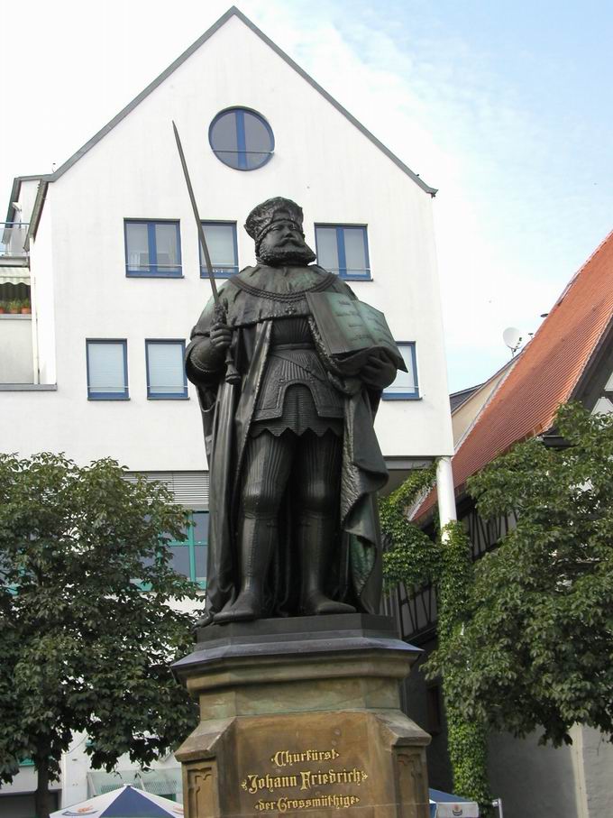 Figur Friedrich der Gromtige in Jena