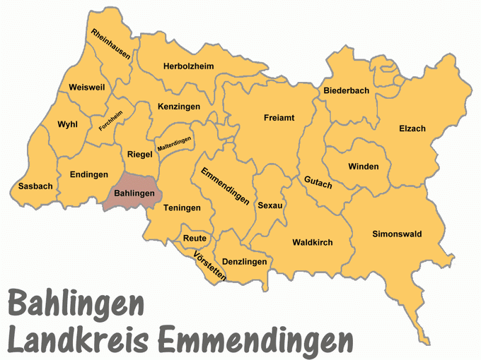 Landkreis Emmendingen: Bahlingen