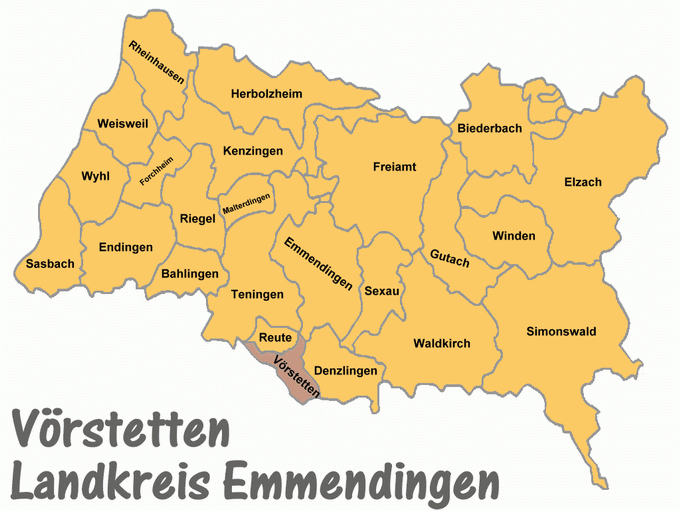 Landkreis Emmendingen: Vörstetten