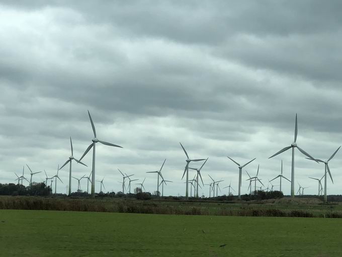 Onshore-Windpark Nordsee