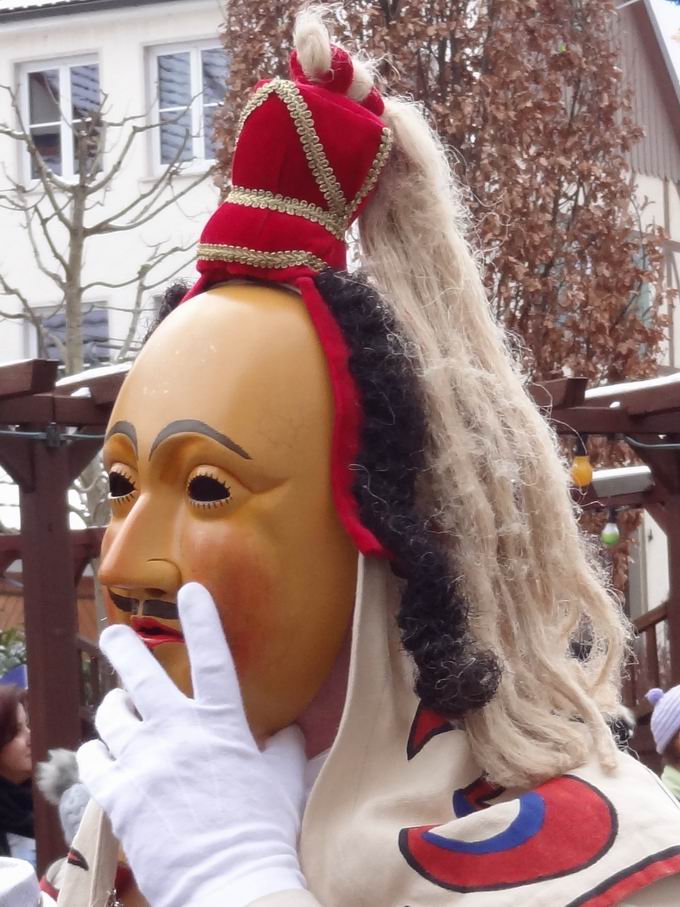 Maske Harzer Narrenzunft Schmberg