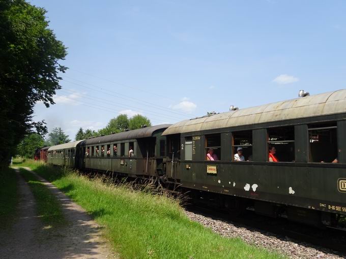 Personenwagen Dampfzug Achertalbahn