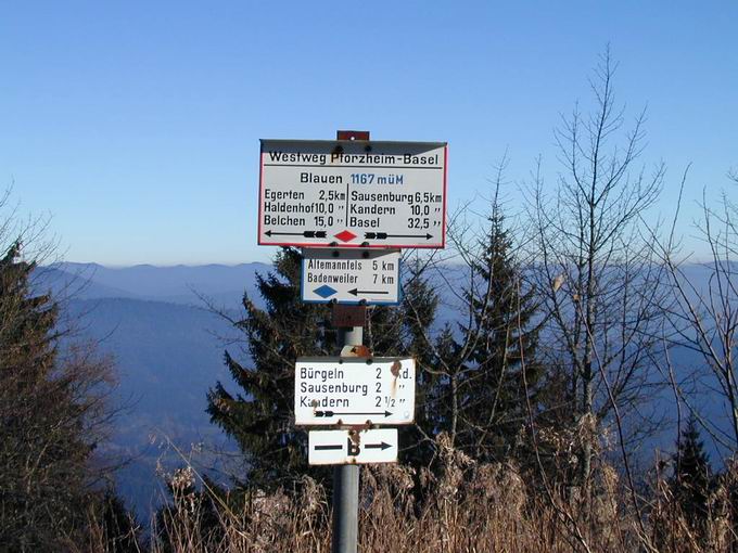 Westweg im Schwarzwald