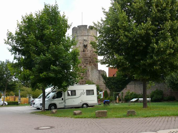 Wohnmobilstellplatz Diebesturm Witzenhausen