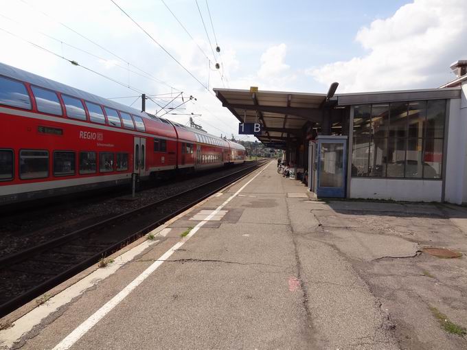Bahnhof Donaueschingen: Gleis 1