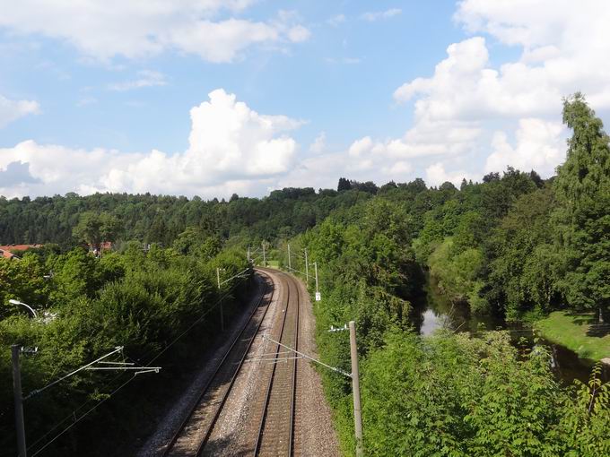 Mhlenbrcke Donaueschingen: Schwarzwaldbahn