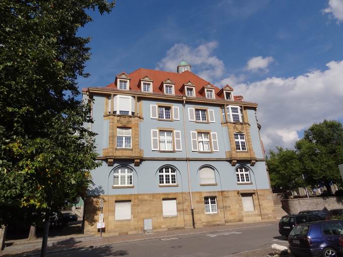 Rathaus Donaueschingen: Sdansicht