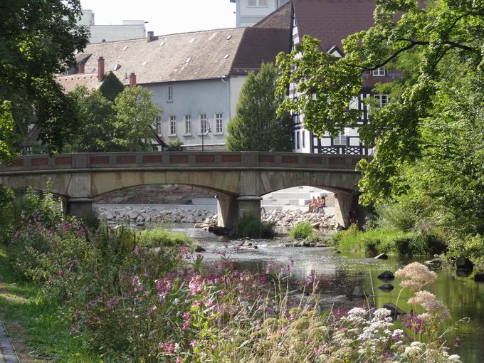 Schtzenbrcke Donaueschingen: Ostansicht