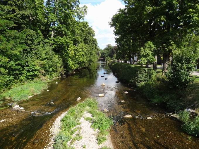 Schtzenbrcke Donaueschingen: Ostblick