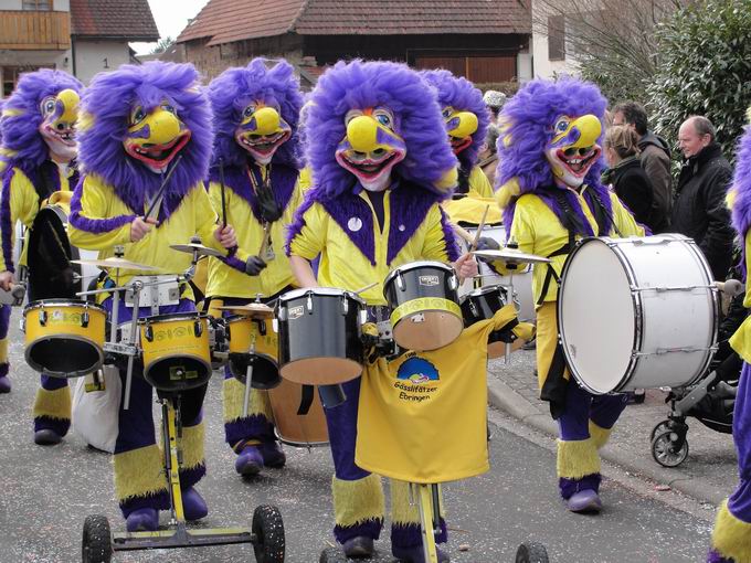 Jubilumsumzug Wolfszunft Wolfenweiler 2012